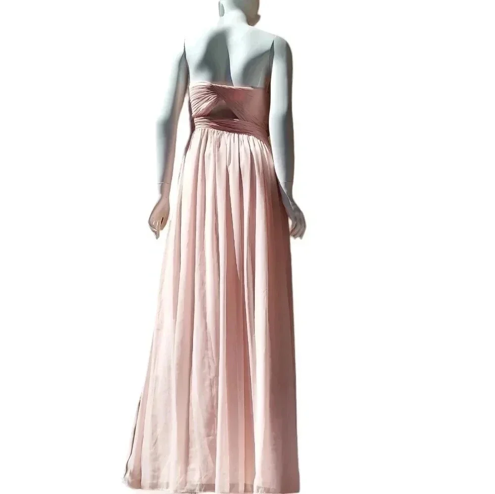 NWT Dessy Collection Style 2942 in Blush Size 10 - Picture 6 of 14